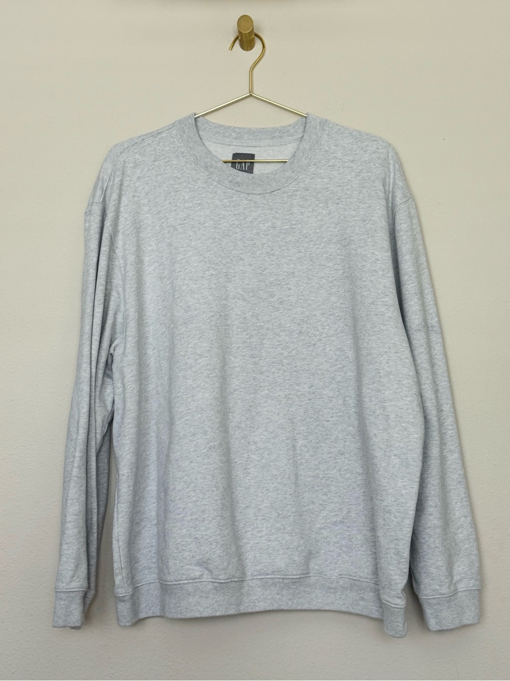 GAP Light Gray Pullover Sweatshirt